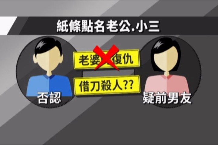 車輪被割破  大老婆作亂？小三前男友犯案？