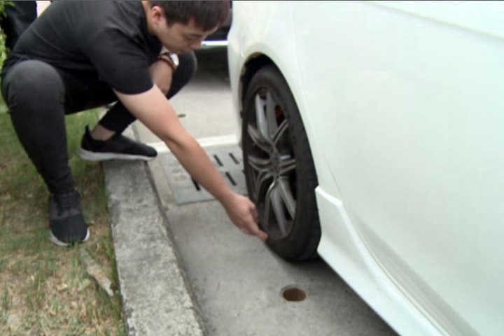 車輪被割破  大老婆作亂？小三前男友犯案？